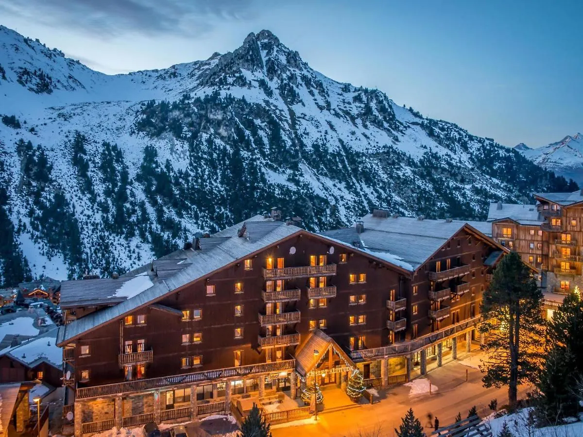Apartment With Fireplace And Wi-Fi In Arc 2000 Les Arcs
