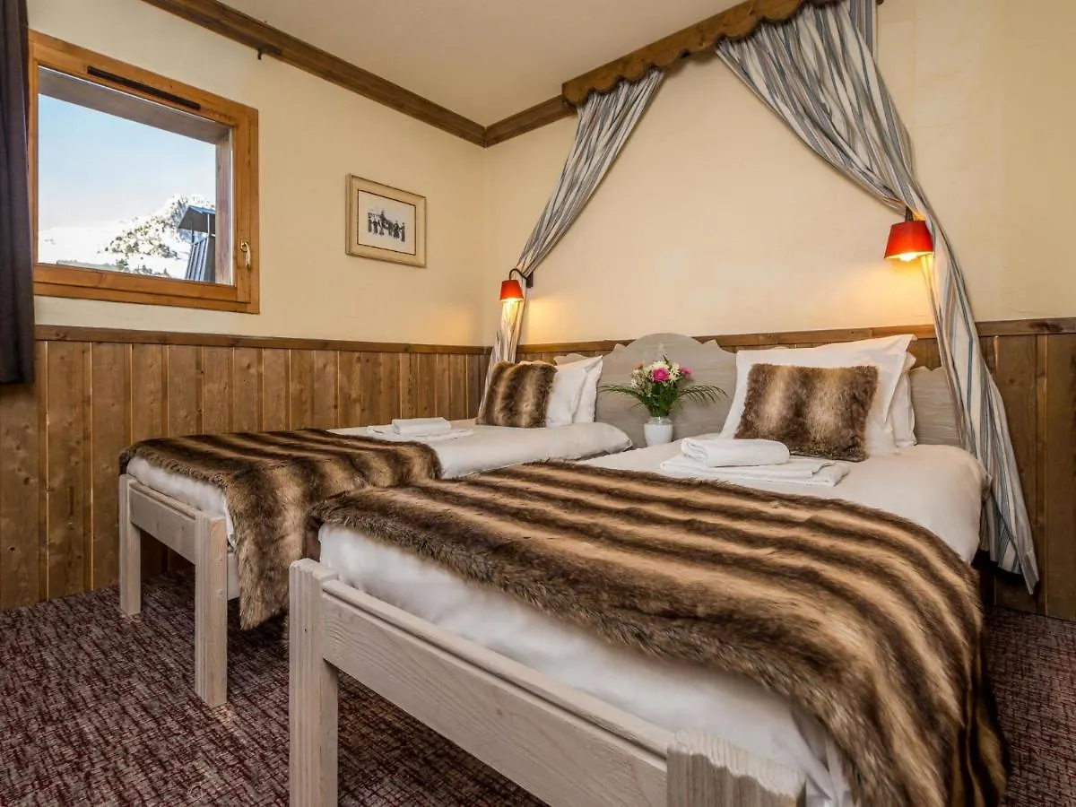 Apartment With Fireplace And Wi-Fi In Arc 2000 Les Arcs
