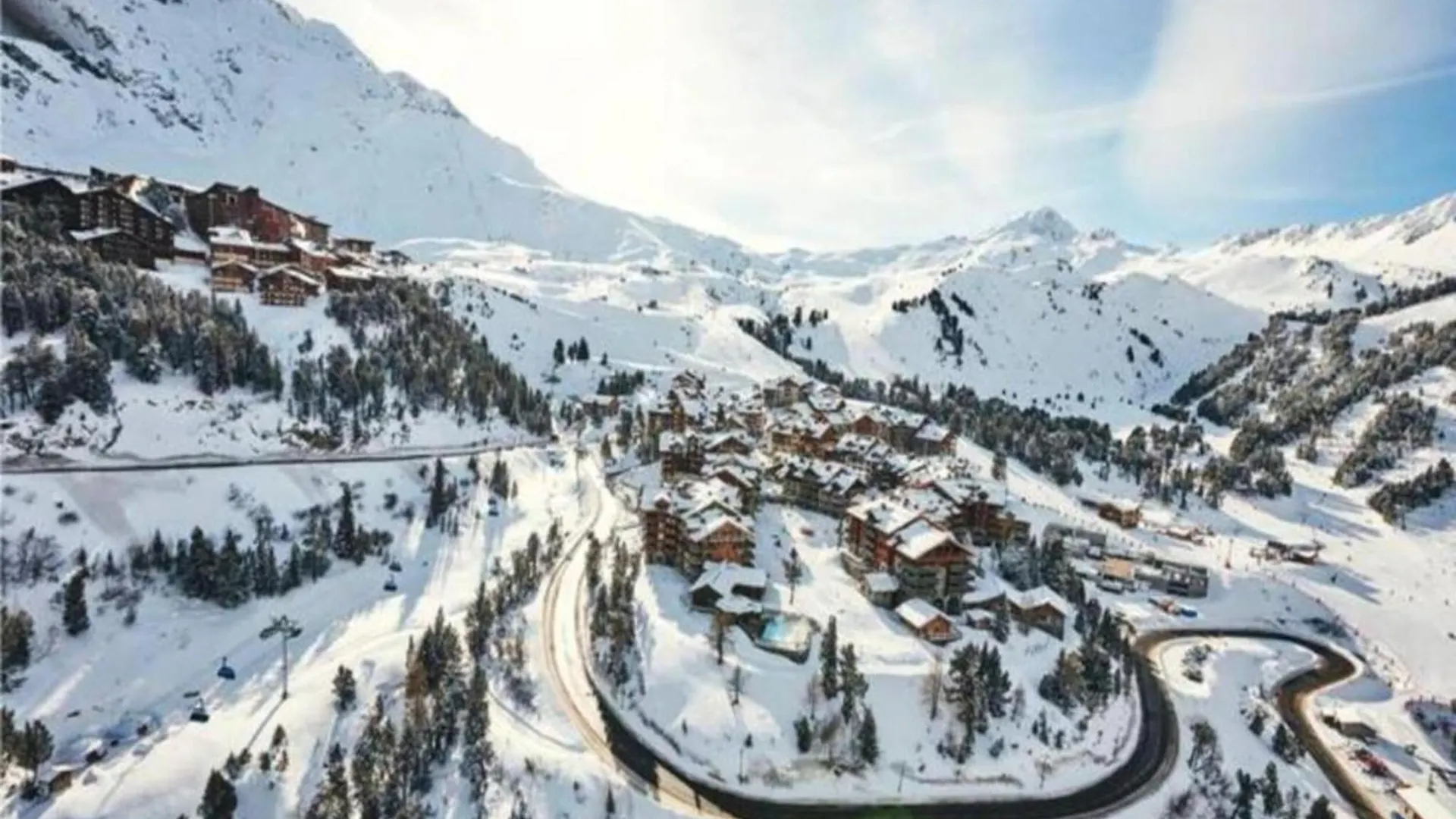 Apartment With Fireplace And Wi-Fi In Arc 2000 Les Arcs   Les Arcs (Savoie)